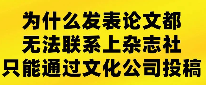 论文发表途径深度解析：为何我们总是通过文化公司投稿？